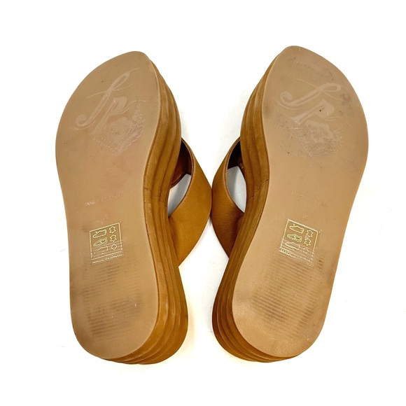Free People | Haven Thong Platform Leather Sandal Size 36 - Picture 10 of 12